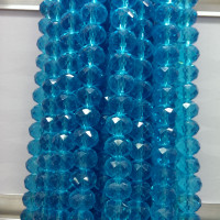 Горный хрусталь прозрачный голубой №12  10мм